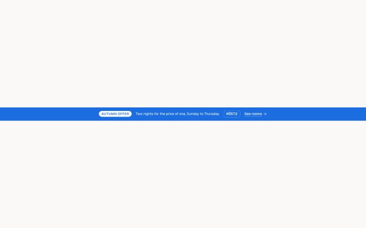 Banner, promo code