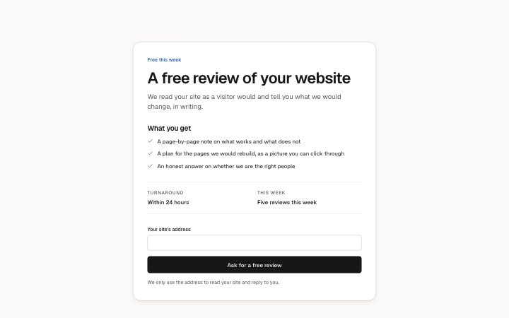 CTA, offer