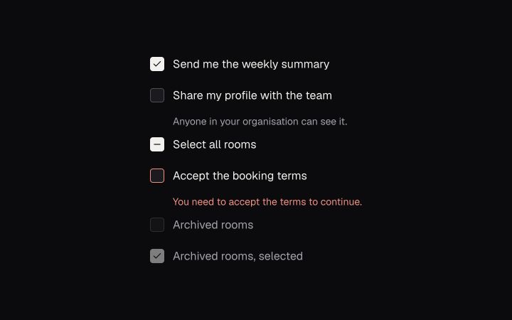 Checkbox