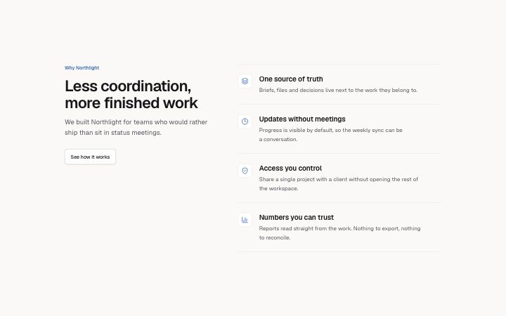 Features, list