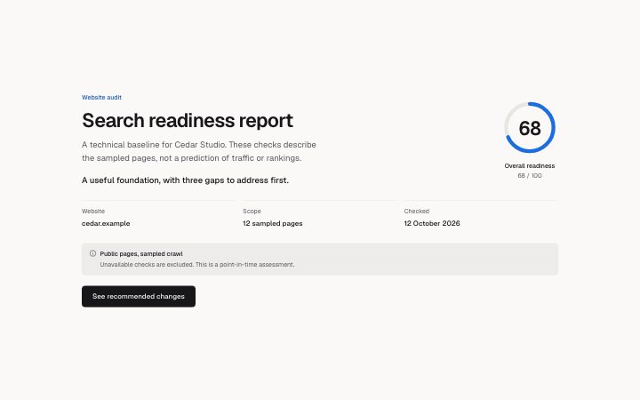 Audit, overview