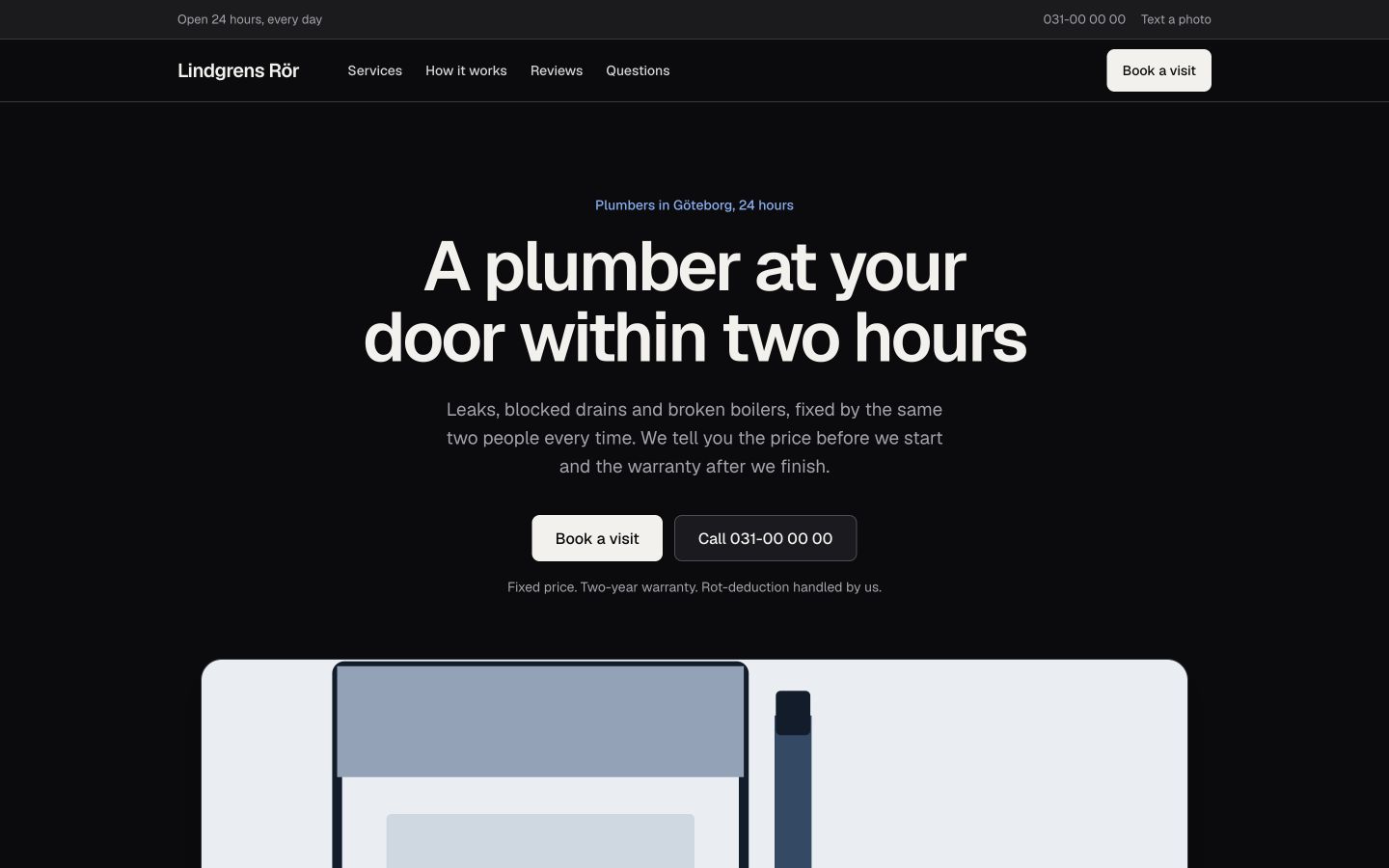 Local service template